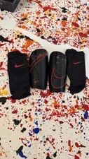 NIKE MERCURIAL LITE BLACK SHIN GUARDS SZ MEDIUM SP2120-015