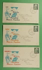 DR WHO 1961 AUSTRALIAN ANTARCTIC TERRITORY (3) FDC MAWSON R75247