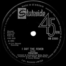 Creation - I Got The Fever / Soul Control (7") (Very Good Plus (VG+)) - 39205414
