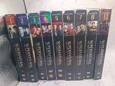 Warner Bros Supernatural Seasons 1-8 Plus Number 12 DVD TV Series
