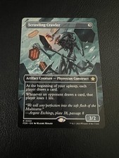 Scrawling Crawler Regular (Borderless) Foundations 354 Near Mint MTG 