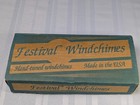 Festival Windchimes Bronze Hand Tuned Engraved with Box