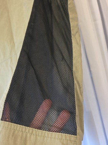 Chaleco de Trabajo Duluth Trading Co Verde Oliva Utilitario Malla Laterales Lona Bolsillos L - Imagen 3 de 6