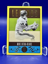 2023 Panini Legacy Yellow #134 MIKE DITKA 27/150 (HOFer, Hall of Fame)