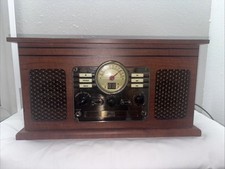 Victrola Nostalgic 6-in-1 Bluetooth Record Player  Multimedia Center