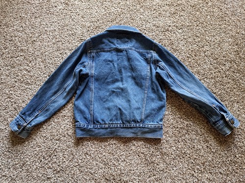 Vintage Tiger Bay Childrens Unisex Size Small Jean Denim Jacket Retro Button Up - Picture 2 of 8