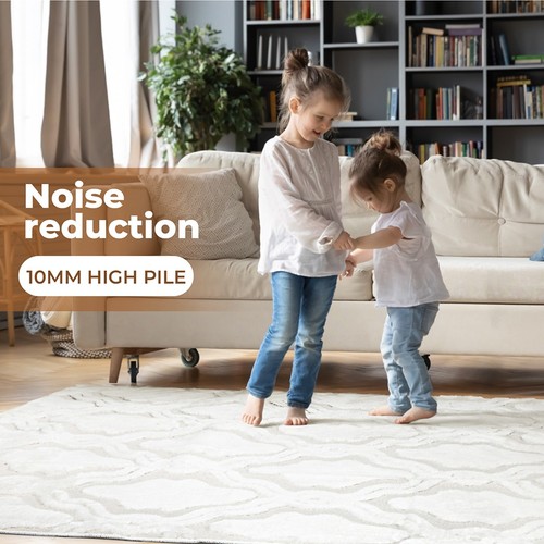 Marlow Floor Rugs Area Rug Fluffy Faux Rabbit Fur Soft Shaggy Carpet Short Pile - Picture 4 of 36