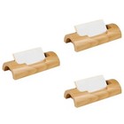  3 Count Visitenkarten Halter Aufbewahrung Box Desktop-Kartenhalter