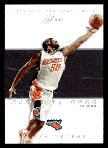 2004-05 Flair #89 Emeka Okafor SN,RC #/799 - Foto 1 di 2