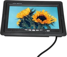 Car Monitor, Rearview Camera Monitor Support Screen Rotating Car Monitor Screen