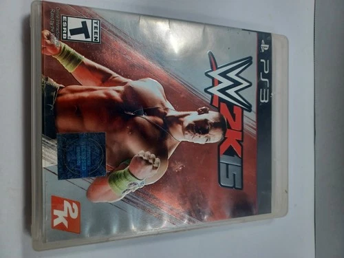 WWE 2K15 Sony PlayStation 3, 2014, Complete with Manual, CIB, Tested Working