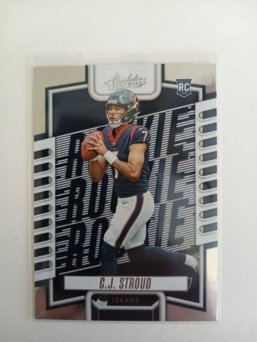 CJ Stroud 2023 Panini Absolute Rookie RC #102 Houston Texans - Picture 1 of 2