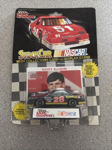 1993 Racing Champions Davey Allison #28 Havoline Texaco 1/64 Stock Car NEW - Picture 1 of 6