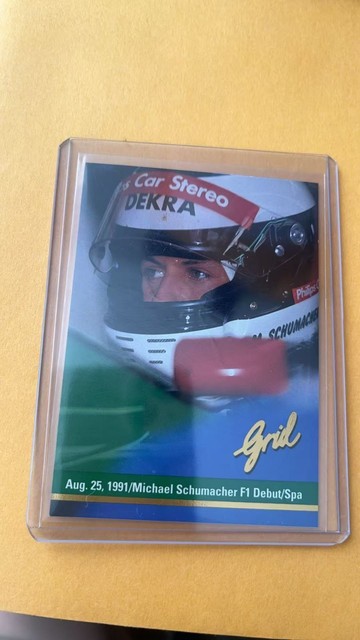 1992 Grid Formula 1 #194 Aug 25, 1991/Michael Schumacher F1 Debut/Spa