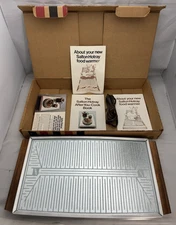 Salton Hotray Food Dish Warmer Tray Chaffing Dish & Box H-122 Special Vtg TESTED