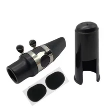 Alto Saxophone Mouthpiece Kit - Reed, Thumb Protector, Cap and Ligature