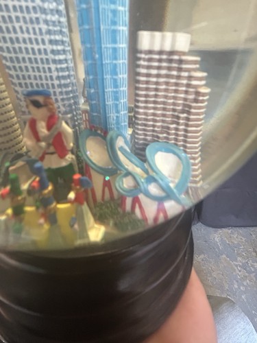 SAKS FIFTH AVENUE  Tampa Florida  Musical  Globe Retired Buccaneers Snowglobe - Picture 12 of 17