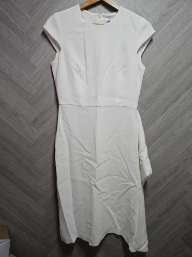 MAX MARA Nerine Boxed NEW UK Size 10 Cream White Dress, Wedding Made In Italy - Picture 6 of 8