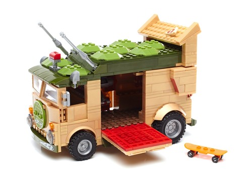 Mega Bloks Teenage Mutant Ninja Turtles Classic Party Wagon - Picture 8 of 10