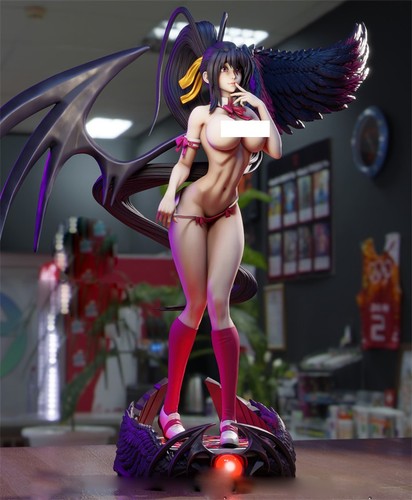 1/8 1/6 1/4 Akeno Himejima 3D Druck Figur Modellbausatz unbemalt ungebaut GK - Bild 4 von 5