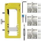 Door Hinge Jig Door Hinge Mortiser Hinge Installation Kit Fits 3” to 5” Lengt...