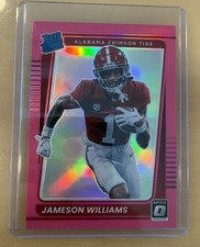 2022 Chronicles Draft Picks Jameson Williams Pink Optic Rated Rookie #14