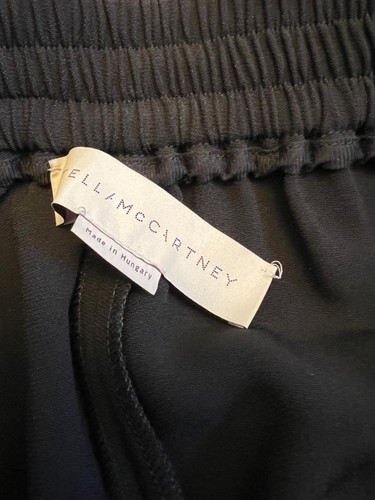 Stella McCartney joggers black cuffed ankle. side pockets size 44 uk12 ref LK - Picture 7 of 10
