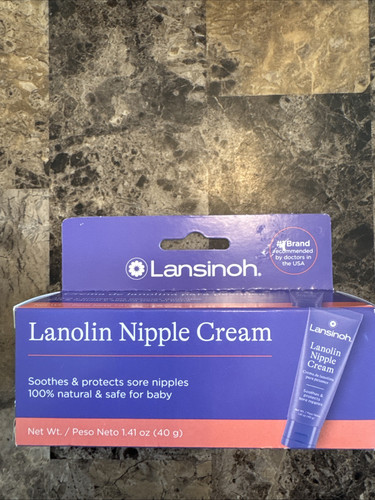 Lansinoh Lanolin Nipple Cream for Breastfeeding 1.41 oz