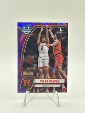 2024-25 Bowman Chrome University #22 Dylan Harper Purple Lava Refractor 1st