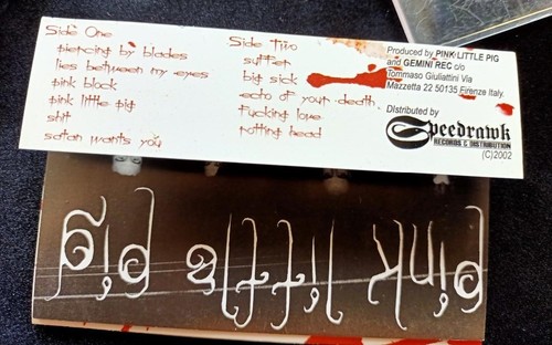 Pink Little Pig : Piercing By Blades ( Cassette Tape ) - Picture 3 of 4