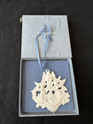 Wedgwood White Jasper Hark The Herald Angels Sing Ornament In Box 2-25001-1002