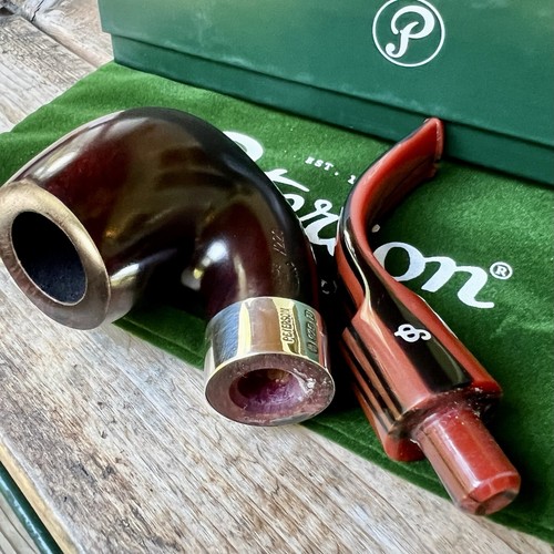 Peterson Irish Harp Smooth Bent Billiard (X220) Tabakpfeife - Neu - Bild 6 von 9