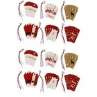 2 Count Präsentieren Sie Das Verpackungszubehör Festivalanhänger