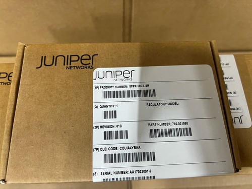 LOT OF 15 Juniper SFPP-10GE-SR 10GE - NEW sealed - Picture 2 of 3