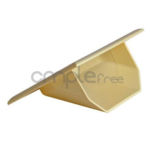 10x Wall Plate 3 Triple Gang Recessed Low Voltage Cable Decorator Lite Almond - Picture 3 of 4