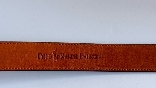 Cinturón Polo Ralph Lauren Vintage Marrón Lagarto Hebilla Plata Esterlina 925 Talla 32 - Imagen 5 de 14
