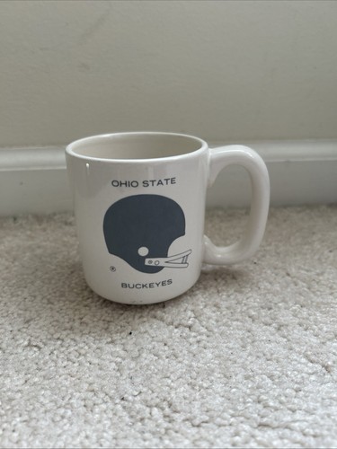 SELTENE 1970er Chase & Sanborn Ohio State Buckeyes Fußball Kaffeetasse / Becher - Bild 1 von 7