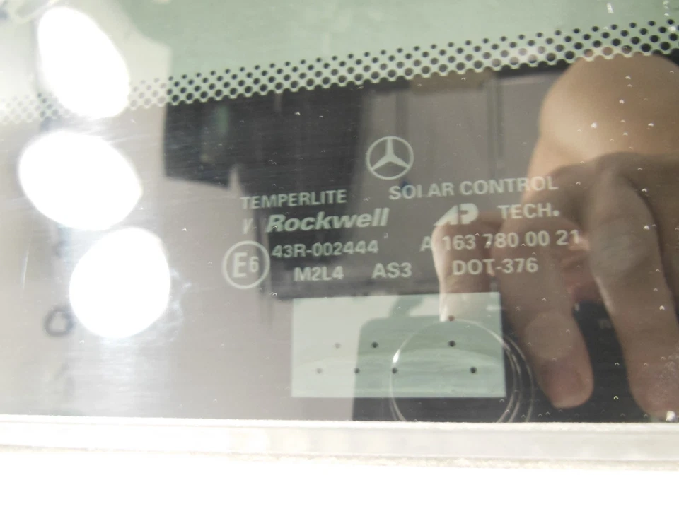 98-01 Mercedes-Benz ML320 Sun Roof Glass OEM ML430 ML55 Foto 2 de 4