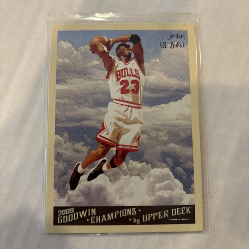 MICHAEL JORDAN 2009 UPPER DECK GOODWIN CHAMPIONS #114 BULLS HOFer