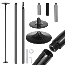 Pro Adjustable Dancing Pole 45mm Solid Removable Static Spinning Stripper Pole
