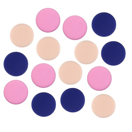15 Pcs Sponge Puff Cushion Foundation Makeup Body Powder Applicator - Imagen 9 de 12