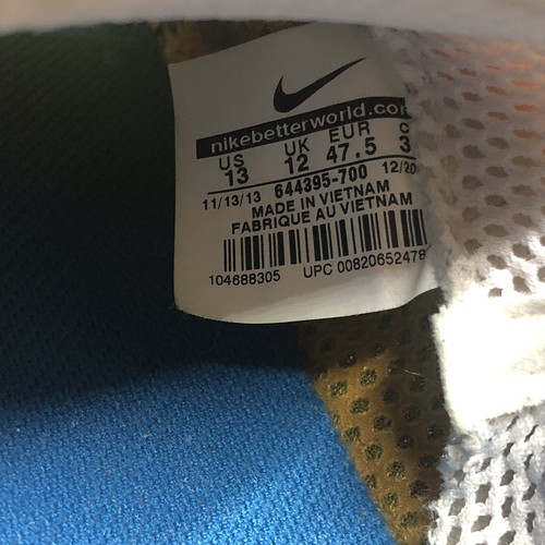 Nike Men’s Lunarfly 306 JUST DO IT RARE Yellow Slip On Shoes Size 13 644395-700 - Picture 7 of 10