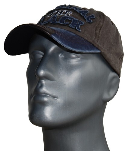 Cool4 VINTAGE BASECAP 2-Farbig THE BLACK Baseball Kappe Retro Cap E55 - Picture 6 of 19