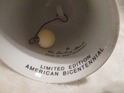 Danbury Mint ~ Campana del Bicentenario Americano ~ Paseo de Paul Revere ~ Hecho en Alemania Occidental - Imagen 11 de 11