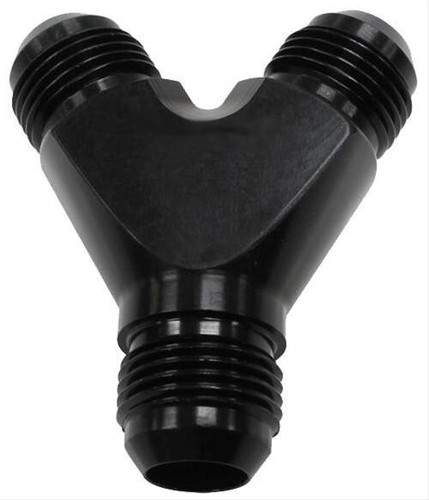 HyperFuel 85606 Y-Block Y Fitting, -6 AN In to 2x -6 AN Out - Bild 1 von 5