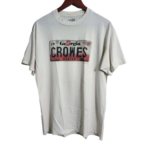 Vintage 1996 Black Crowes Tour T-Shirt Size Large "Nice Man" Tag Gov't Mule az