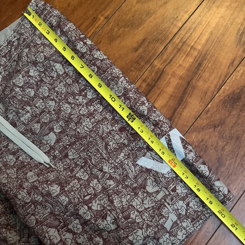 RVCA Board Shorts Swim Trunks Men’s 31 Red Native American Tribal All Over Print - Picture 12 of 13