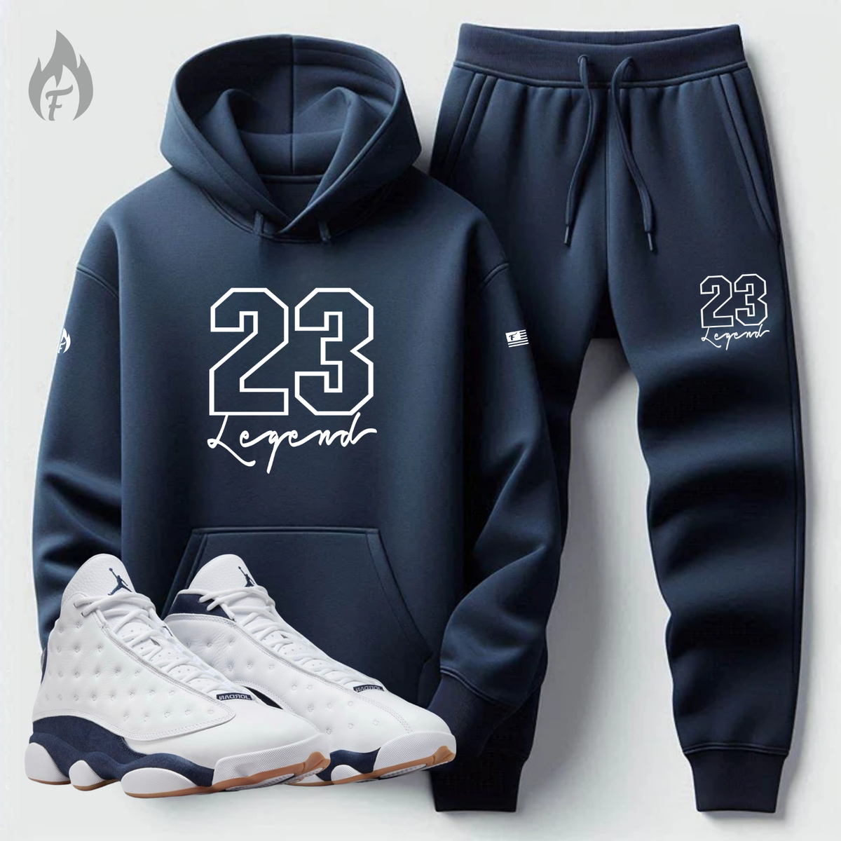 Men's Premium Sweatsuit 23 Legend Hoodie Joggers Matches