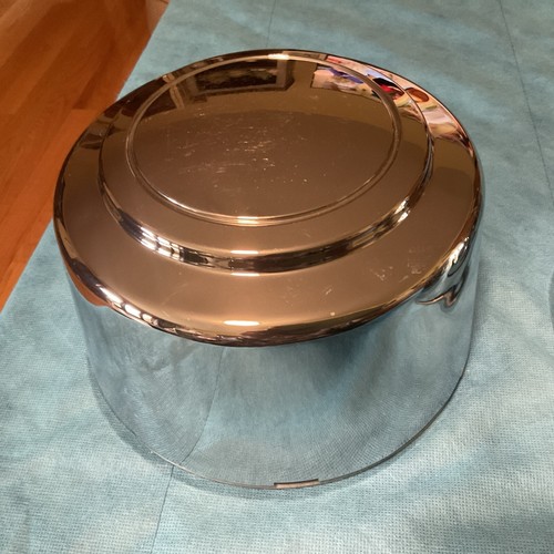 (2) 94-08 FORD F250 F350 VAN E250 E350 CHROME REAR WHEEL CENTER CAPS C 3140 RC - Picture 5 of 9