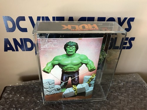 VINTAGE REMCO 1979 THE INCREDIBLE ENERGIZED HULK UNUSED Collapsing Stone Wall - Picture 2 of 12